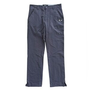 Men’s Grey Oakley Skull Golf Pants 34W 32.5L